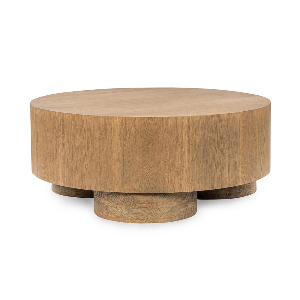 Classic Home  - Runa Wood Coffee Table - Latte Brown - 51031722 veiw 2