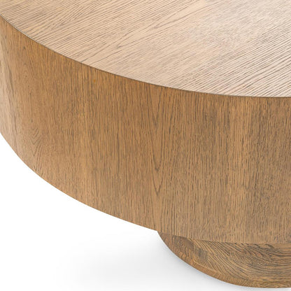 Classic Home  - Runa Wood Coffee Table - Latte Brown - 51031722 veiw 4
