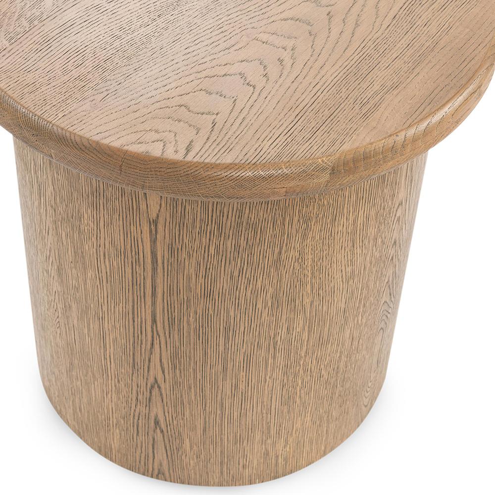 Classic Home  - Runa Wood End Table - Latte Brown - 51031723 veiw 3