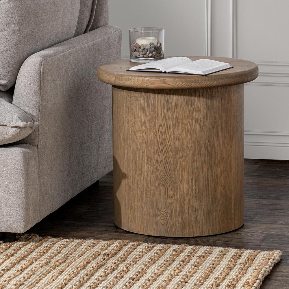 Classic Home  - Runa Wood End Table - Latte Brown - 51031723 veiw 8
