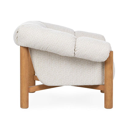 Classic Home - Sansa Upholstered Accent Chair - Cream - 53051819 view 2