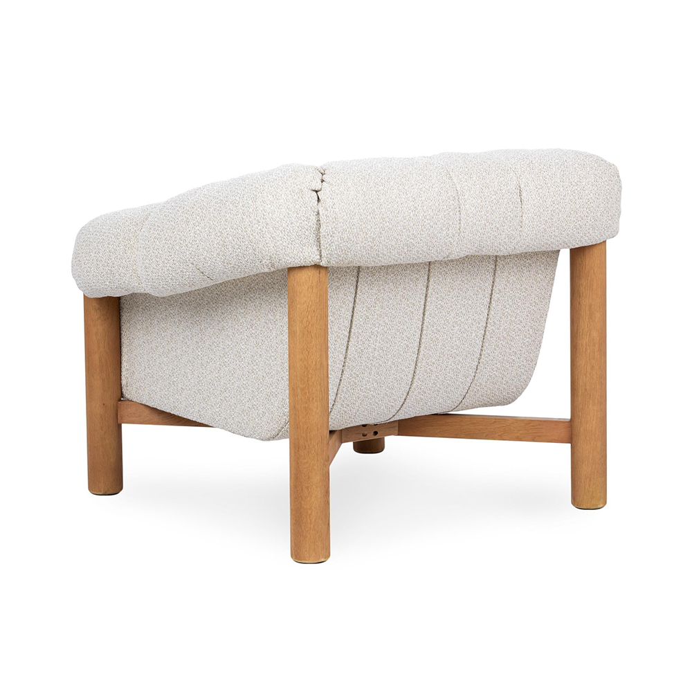 Classic Home - Sansa Upholstered Accent Chair - Cream - 53051819 view 3
