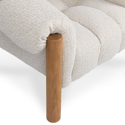 Classic Home - Sansa Upholstered Accent Chair - Cream - 53051819 view 4