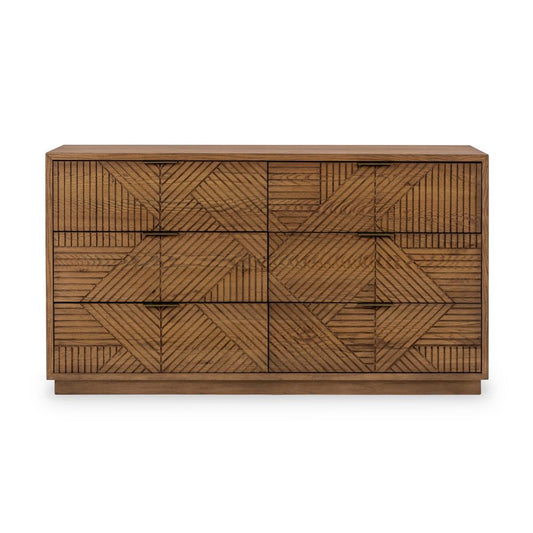 Classic Home - Santa Clara 6-Drawer Wood Dresser - 52010989 veiw 2