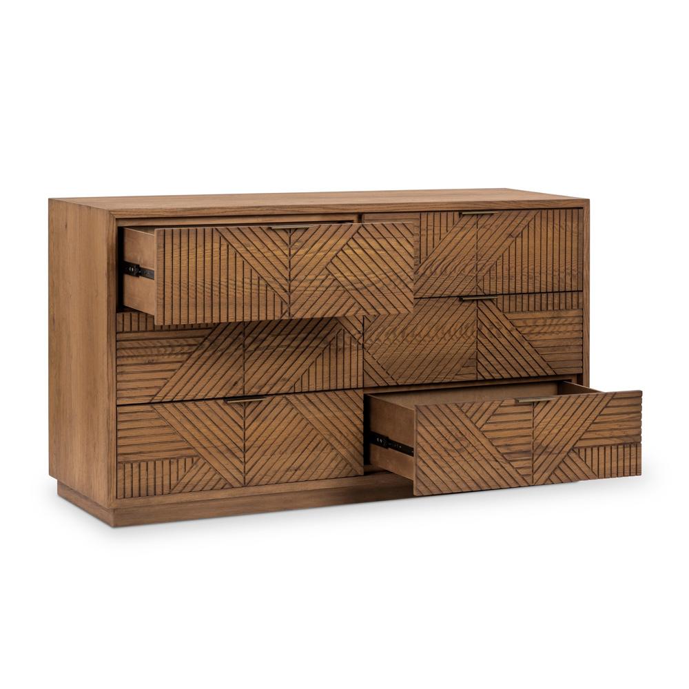 Classic Home - Santa Clara 6-Drawer Wood Dresser - 52010989 veiw 3