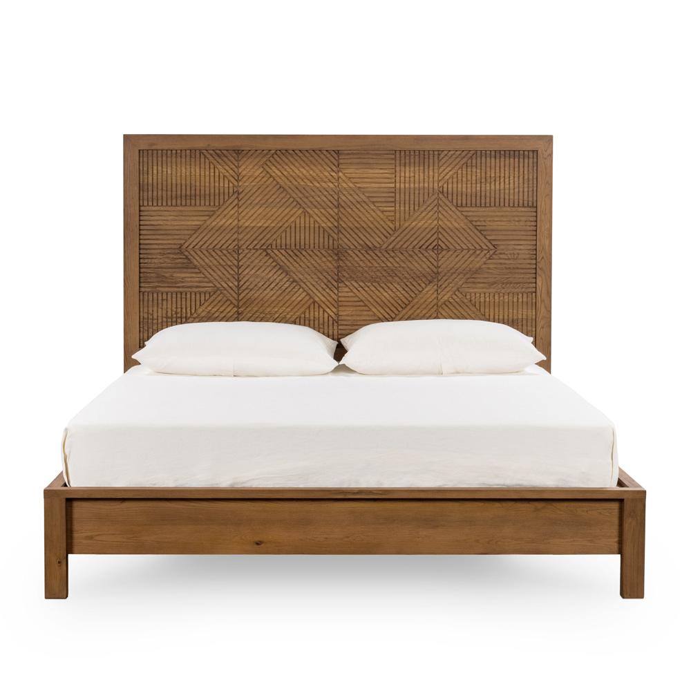 Classic Home - Santa Clara California King Wood Platform Bed - 54010251 veiw 2