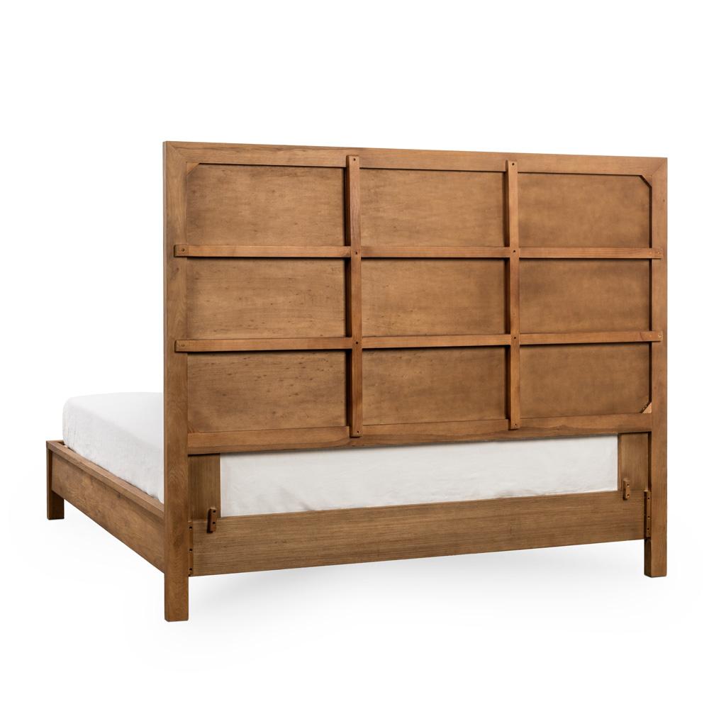 Classic Home Santa Clara Eastern King Wood Platform Bed - Thumbnail 4