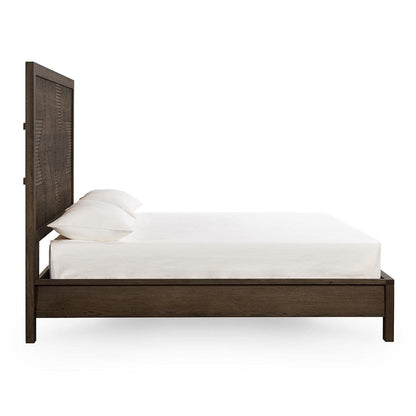 Classic Home  - Santa Clara Queen Wood Platform Bed - Toasted Brown - 54003216 veiw 3