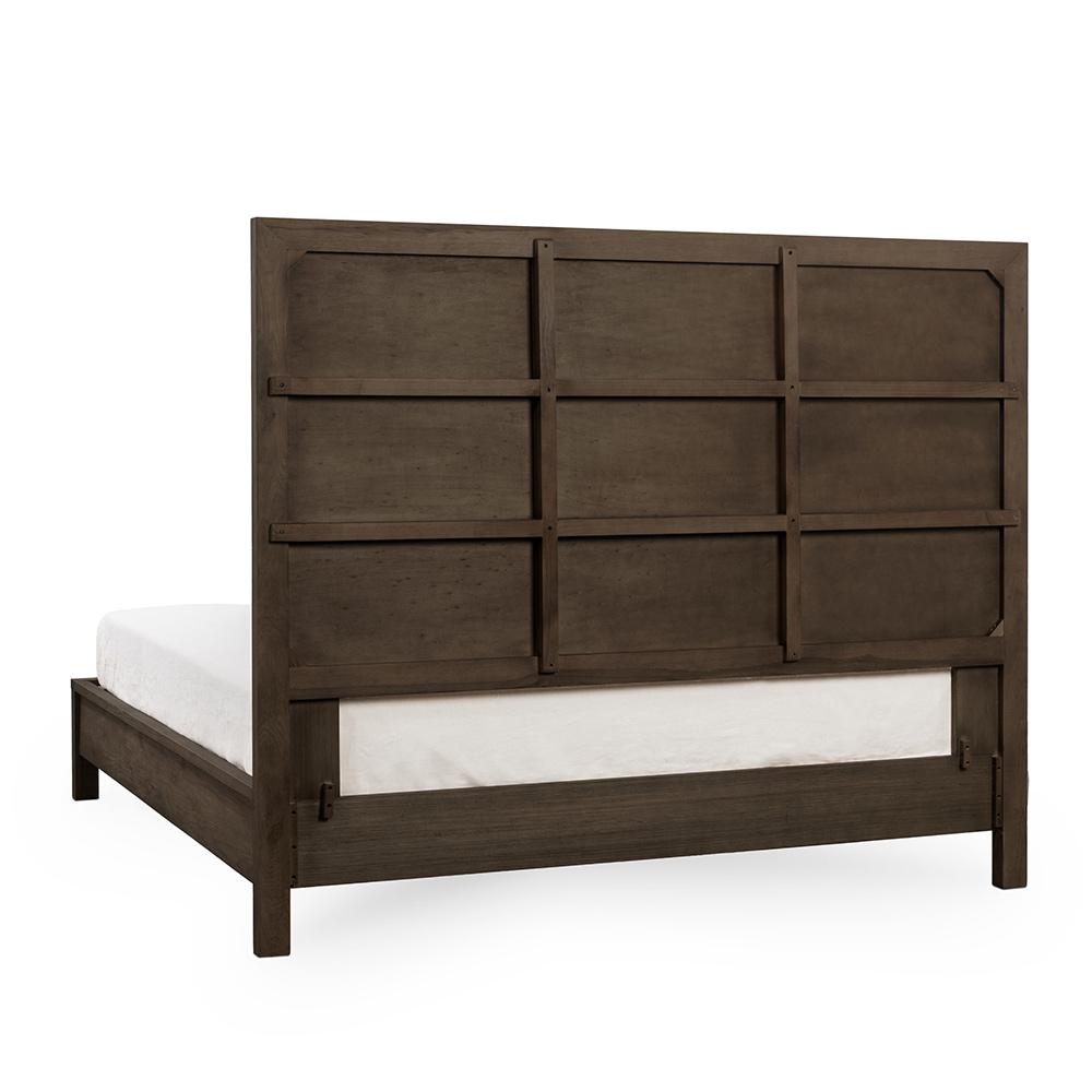 Classic Home  - Santa Clara Queen Wood Platform Bed - Toasted Brown - 54003216 veiw 4