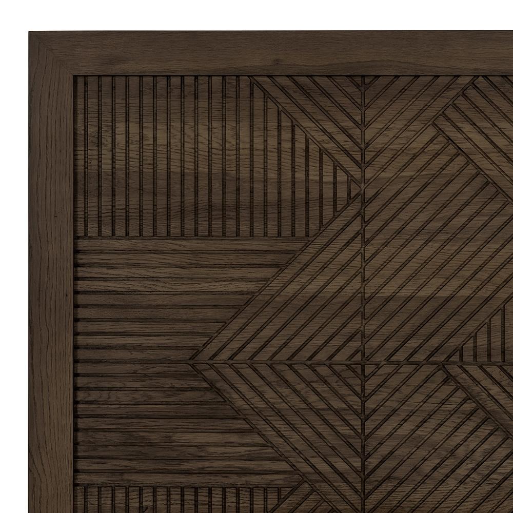 Classic Home  - Santa Clara Queen Wood Platform Bed - Toasted Brown - 54003216 veiw 7