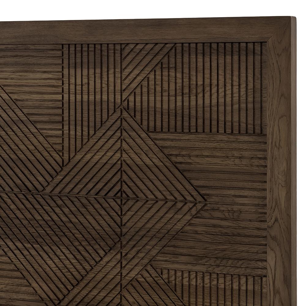 Classic Home  - Santa Clara Queen Wood Platform Bed - Toasted Brown - 54003216 veiw 8