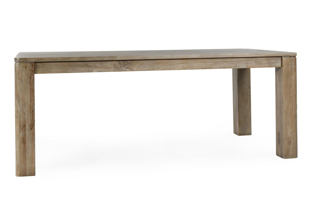 Classic Home - Sedia 78in Solid Wood Mango Dining Table In Ash - 51011878 veiw 1