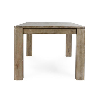 Classic Home - Sedia 78in Solid Wood Mango Dining Table In Ash - 51011878 veiw 3