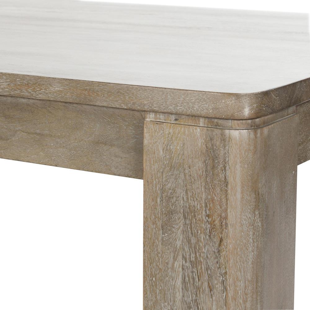 Classic Home - Sedia 78in Solid Wood Mango Dining Table In Ash - 51011878 veiw 5