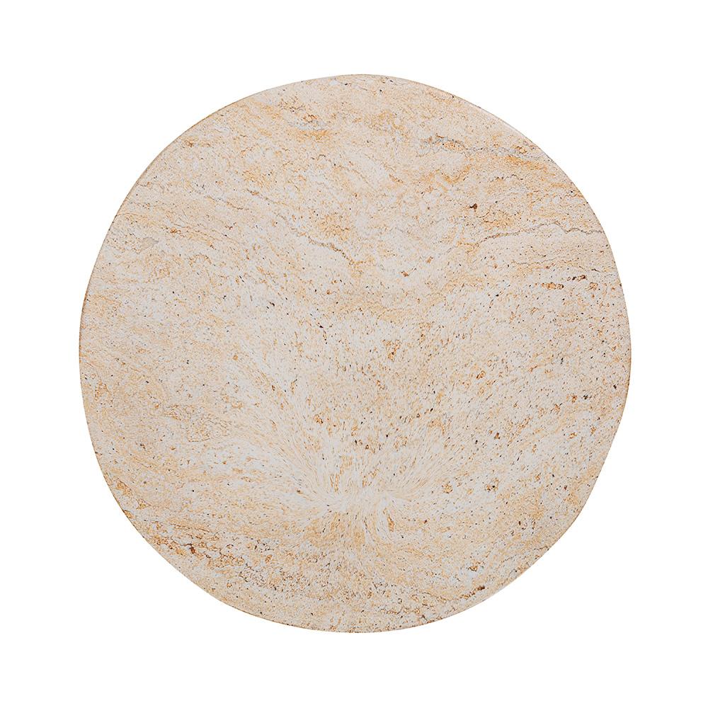 Classic Home  - Selah Outdoor Concrete Stool - Beige - 53006312 veiw 5