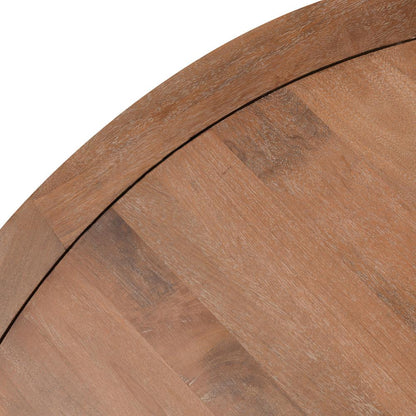 Classic Home - Selena 60in Round Mango Wood Dining Table In Umber - 51011770 veiw 5