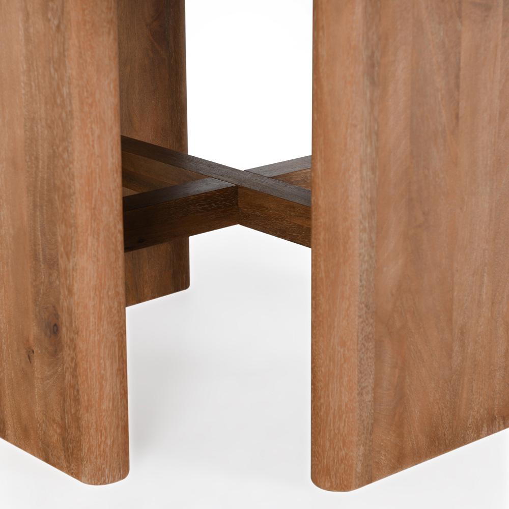 Classic Home - Selena 60in Round Mango Wood Dining Table In Umber - 51011770 veiw 6
