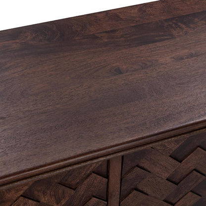 Classic Home  - Shira Mango Wood Sideboard Buffet - Kona Brown - 52010984 veiw 6