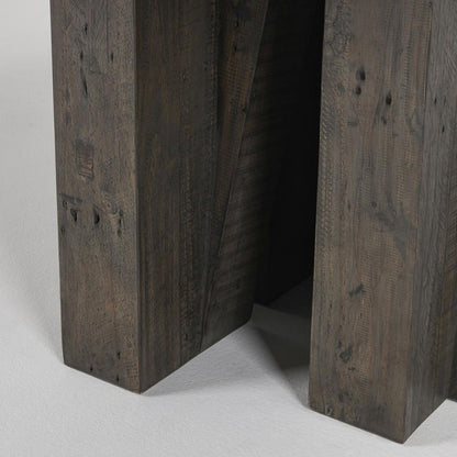 Classic Home - Simone 94in Reclaimed Pine Wood Dining Table In Antique Gray - 51031214 veiw 4