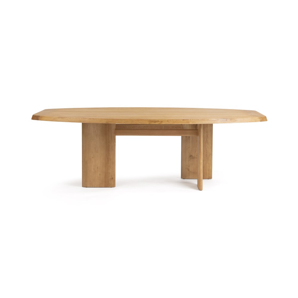 Classic Home - Sorento Oak Wood Dining Table - Natural - 51005539 view 1