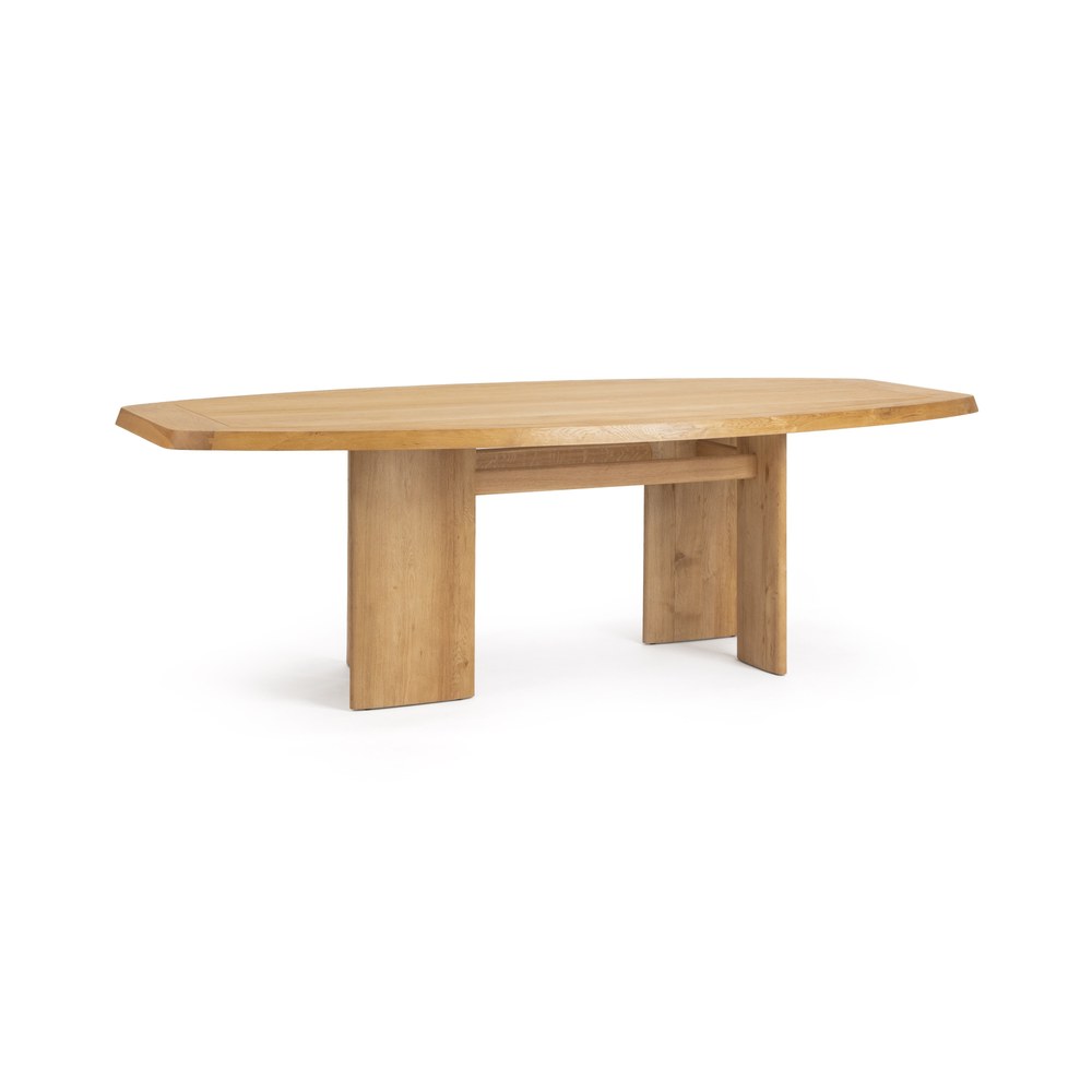 Classic Home - Sorento Oak Wood Dining Table - Natural - 51005539 view 2
