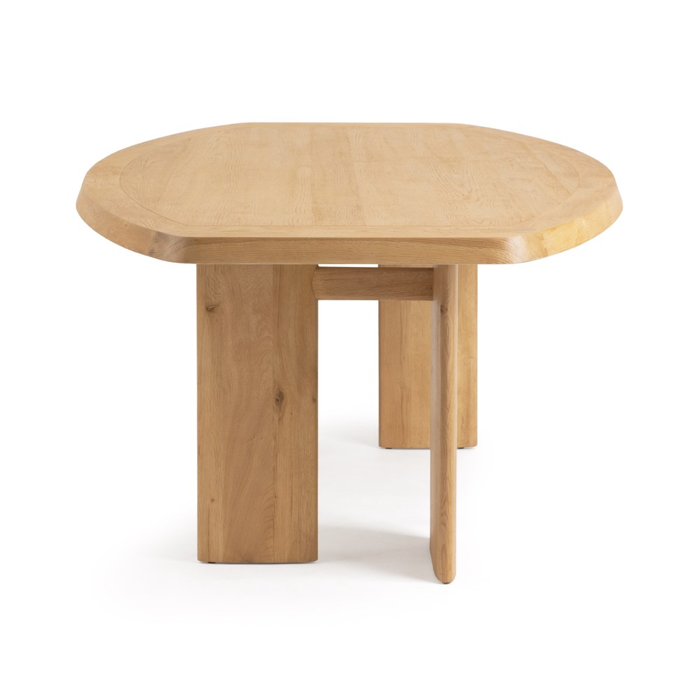 Classic Home - Sorento Oak Wood Dining Table - Natural - 51005539 view 3