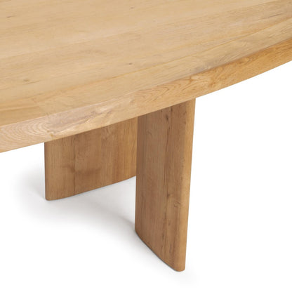 Classic Home - Sorento Oak Wood Dining Table - Natural - 51005539 view 4