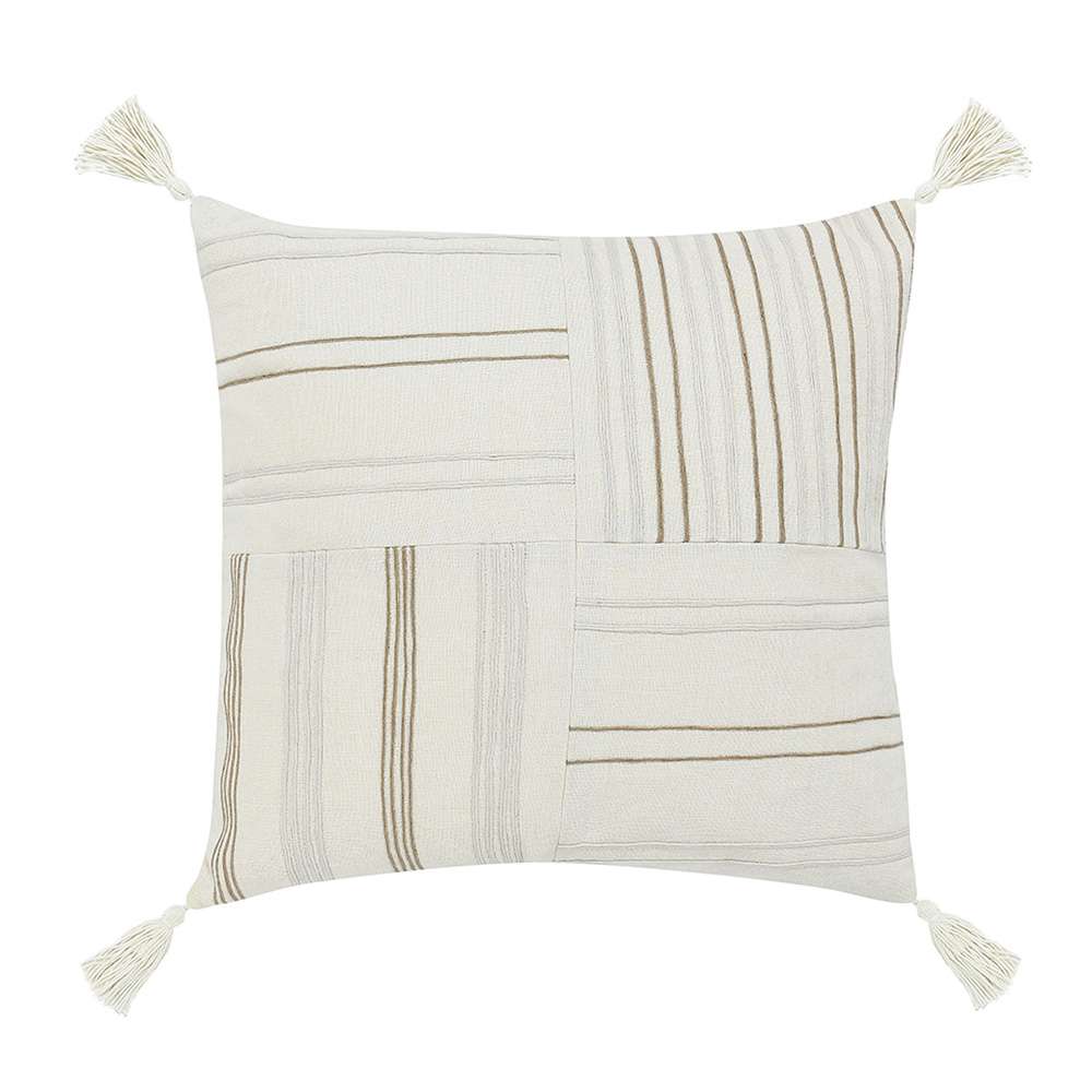 Classic Home - Stillness - Apana Ivory/Natural 22x22 - V280006 veiw 1