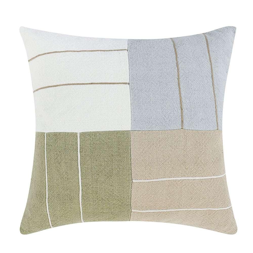 Classic Home - Stillness - Niya Wheat Green Multi 22x22 - V280014 veiw 1