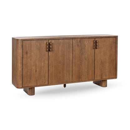 Classic Home  - Tacoma 4-Door Wood Sideboard Buffet - Oak Tan - 52004193 veiw 1