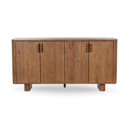 Classic Home  - Tacoma 4-Door Wood Sideboard Buffet - Oak Tan - 52004193 veiw 2