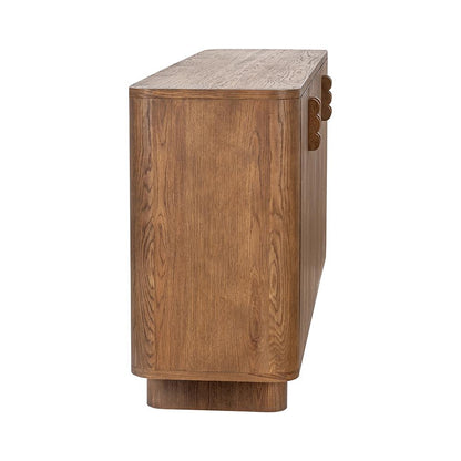 Classic Home  - Tacoma 4-Door Wood Sideboard Buffet - Oak Tan - 52004193 veiw 4