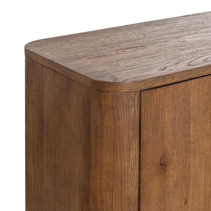 Classic Home  - Tacoma 4-Door Wood Sideboard Buffet - Oak Tan - 52004193 veiw 7