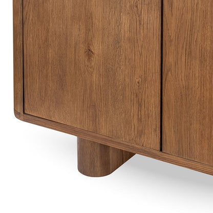 Classic Home  - Tacoma 4-Door Wood Sideboard Buffet - Oak Tan - 52004193 veiw 8