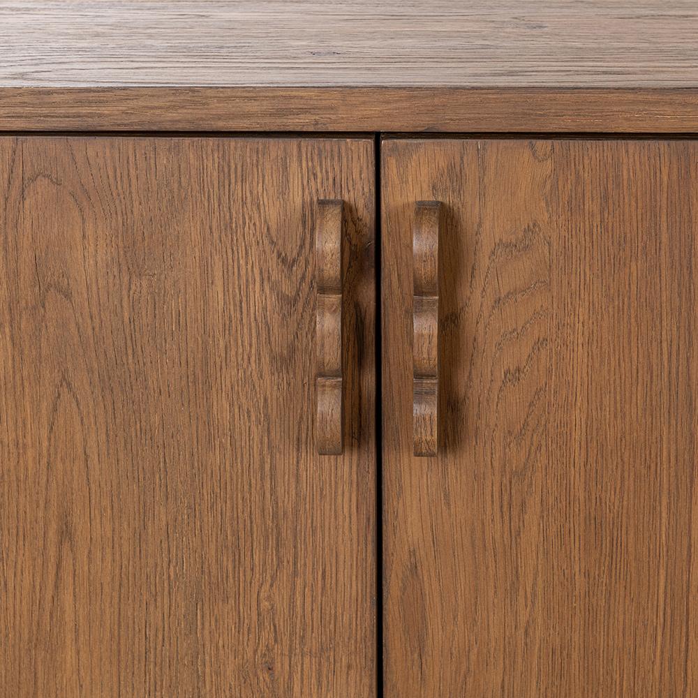 Classic Home  - Tacoma 4-Door Wood Sideboard Buffet - Oak Tan - 52004193 veiw 9