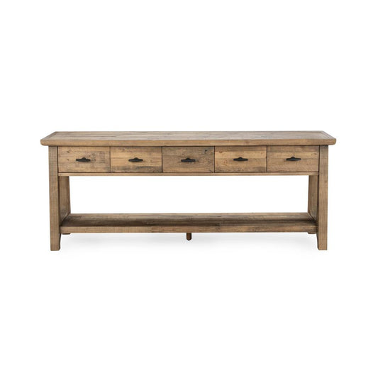 Classic Home - Talladega Reclaimed Pine Console Table - 51031717 veiw 2