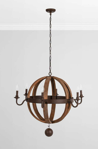 Classic Home - Tarsus Round Chandelier - 56003486 veiw 1