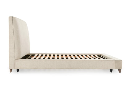 Classic Home - Tate Upholstered California King Bed In Cream - 54003175 veiw 3