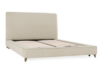 Classic Home - Tate Upholstered Eastern King Bed In Cream - 54003176 veiw 1