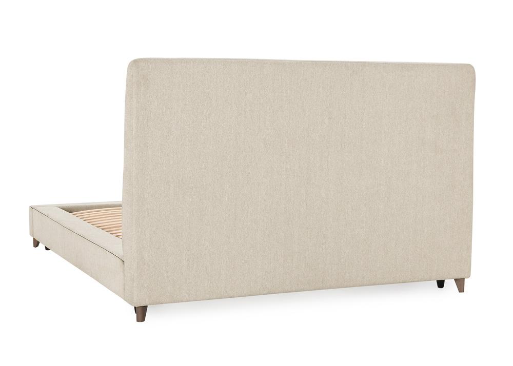 Classic Home - Tate Upholstered Eastern King Bed In Cream - 54003176 veiw 4