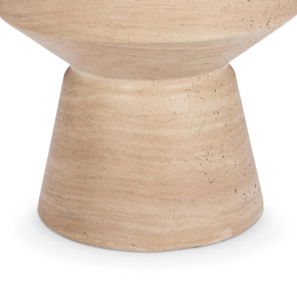 Classic Home  - Terrace Outdoor Accent Table - Beige - 51031697 veiw 5