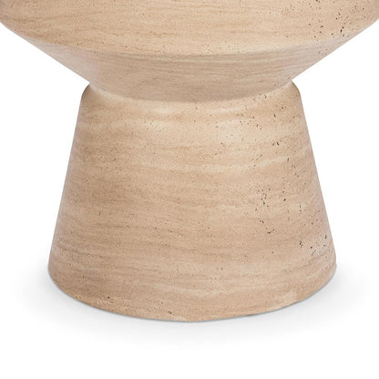 Classic Home  - Terrace Outdoor Accent Table - Beige - 51031697 veiw 5