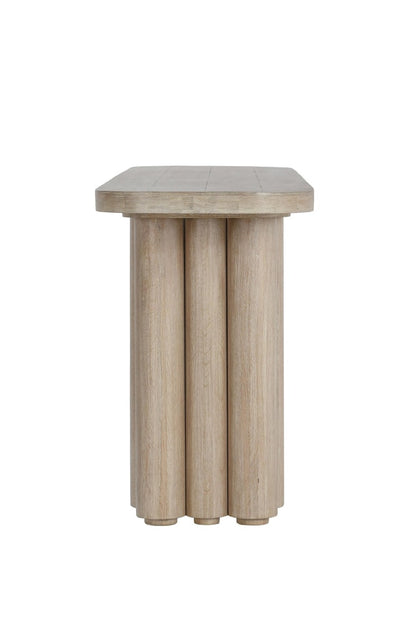 Classic Home - Tiber  Oak Solid Wood Console Table In White Washed - 51031650 veiw 3