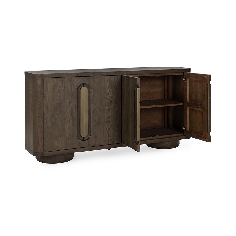 Classic Home  - Tiber Wood Buffet Sideboard - Toasted Brown - 52004212 veiw 5