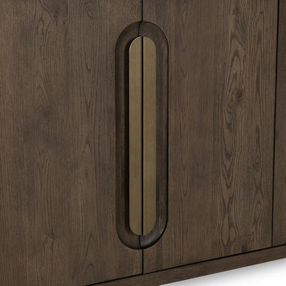 Classic Home  - Tiber Wood Buffet Sideboard - Toasted Brown - 52004212 veiw 7