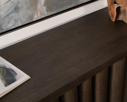 Classic Home  - Tiber Wood Console Table  - Toasted Brown - 51031733 veiw 3