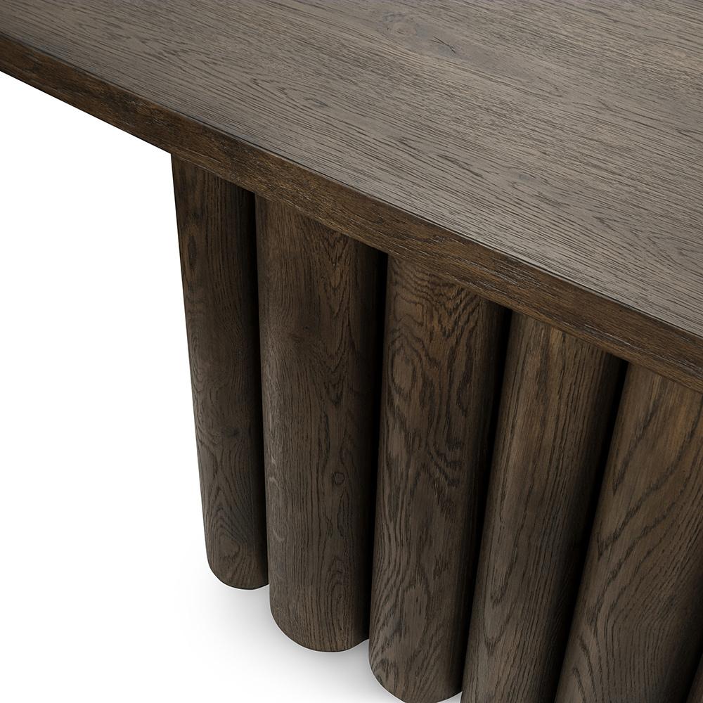 Classic Home  - Tiber Wood Console Table  - Toasted Brown - 51031733 veiw 5
