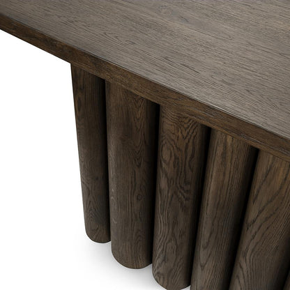Classic Home  - Tiber Wood Console Table  - Toasted Brown - 51031733 veiw 5
