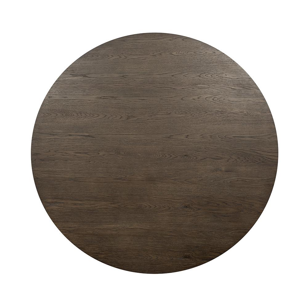 Classic Home  - Tiber Wood Round Dining Table - Toasted Brown - 51031734 veiw 3