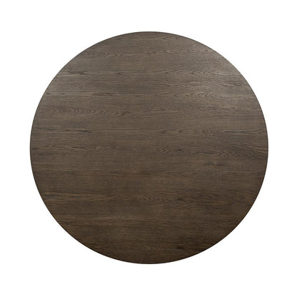 Classic Home  - Tiber Wood Round Dining Table - Toasted Brown - 51031734 veiw 3